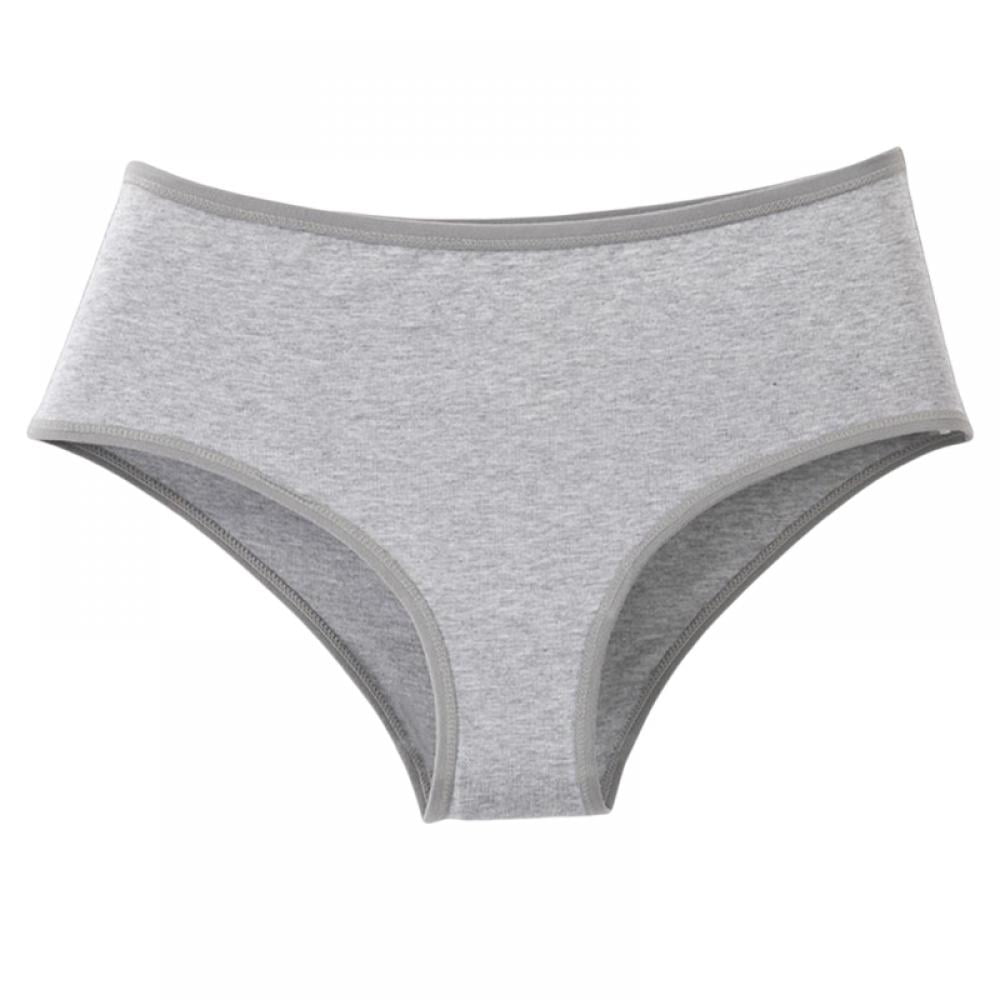 Eashery Panties Women's Plus-Size Fit for Me Breathable Brief Grey 7X-Large  