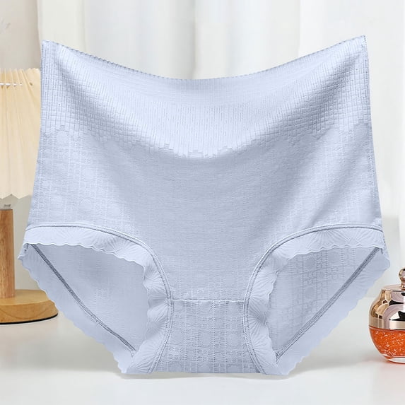Women's Underwear Briefs Cotton Lace Abdomen Mid-rise Waist And Hip Lift Comfortable Body Breathable Underwear Briefs