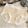 thumbnail image 1 of Women's Underwear Briefs Nylon Seamless Polka Comfortable Body Breathable Underwear Lace Briefs, 1 of 3