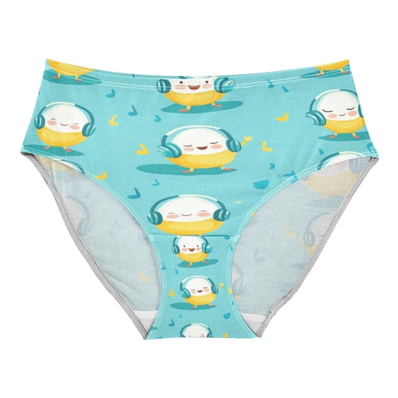 Women's Underwear Cartoon Little Eggs Hipster Panties Underwear for women, X-Small