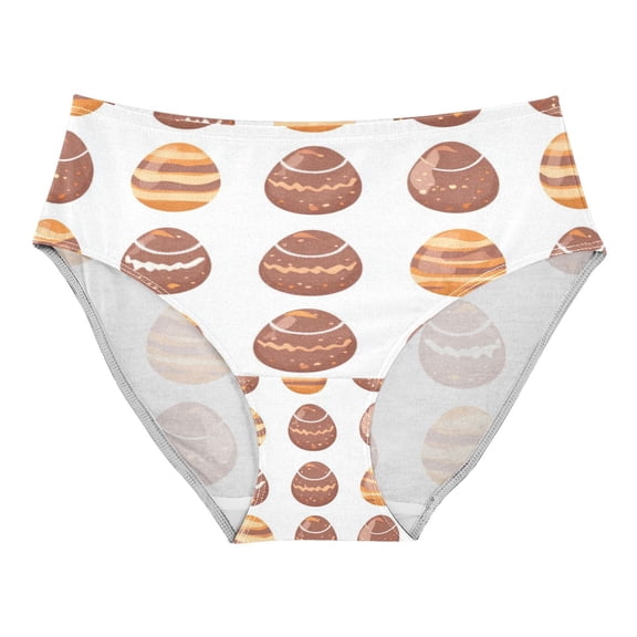 Women's Underwear Chocolate Easter Eggs Hipster Panties Underwear for women, X-Small