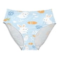 thumbnail image 1 of Women's Underwear Easter-themed Pattern Hipster Panties Underwear for women, Medium, 1 of 9
