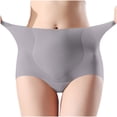 thumbnail image 1 of Women's Underwear High Waisted Ladies Ice Panties Soft Full Coverage Briefs Stretch Comfy Breathable Underwear, 1 of 6
