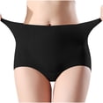 thumbnail image 1 of Women's Underwear High Waisted Ladies Ice Panties Soft Full Coverage Briefs Stretch Comfy Breathable Underwear, 1 of 6