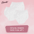 thumbnail image 1 of Carole Women's Lace Trim Nylon Briefs, 3-Pack, 1 of 5