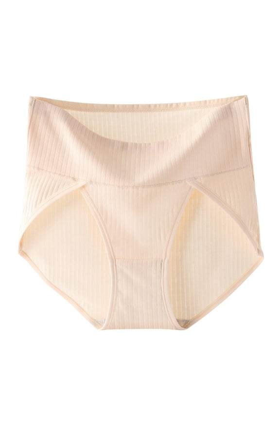 Women's Underwear – Ladies High Waist Brief Panties Soft Stretch Panty Breathable Hi-Cut Bikini Full Coverage Briefs Postpartum Underpants