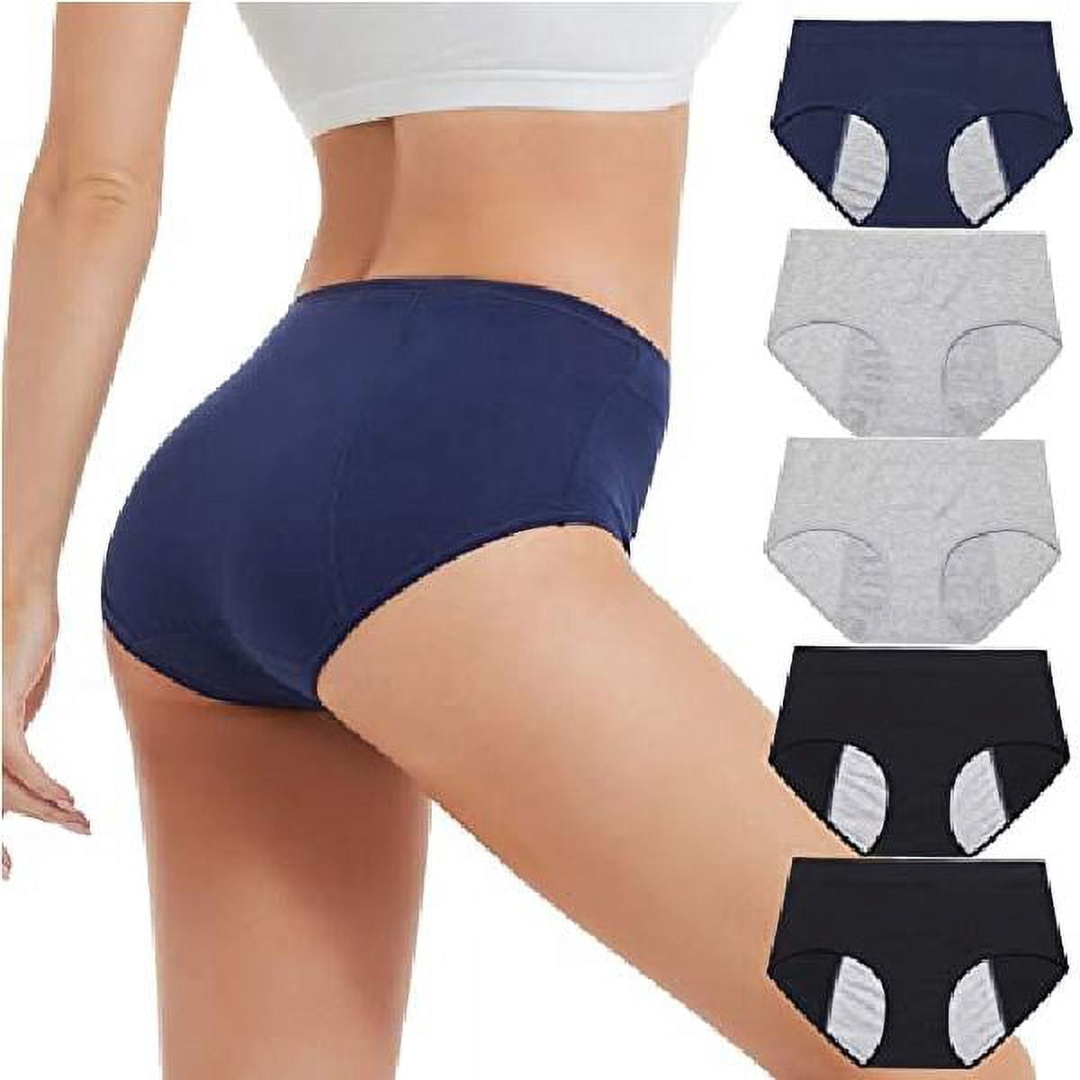 Women's Underwear Leak Proof Menstrual Underwear Cotton Overnight