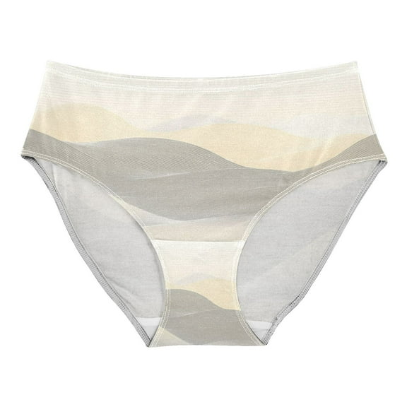 Women's Underwear Light Gray Mountains Hipster Panties Underwear for women, XX-Large