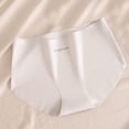 thumbnail image 1 of Women's Underwear Pack Womens Seamless Underwear Thin Mid Waist Panties Cheeky Panties for Women White L, 1 of 3