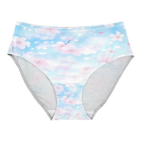 Women's Underwear Pastel Blossoms Hipster Panties Underwear for women, Small