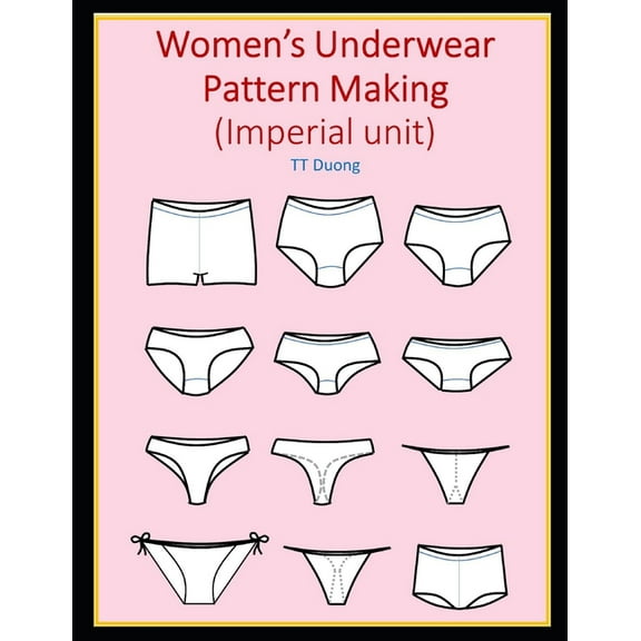 Women's Underwear Pattern Making (Imperial unit)