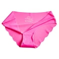 thumbnail image 1 of Women's Underwear Pure Desire Ice Silk Traceless Sports Unseen European Size Large Low Waist Sexy Triangle Pants S-XXL, 1 of 6