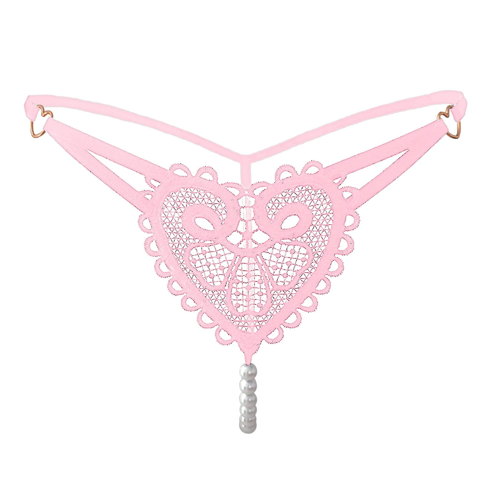 Pearly Eye Thong White - Wings Intimates
