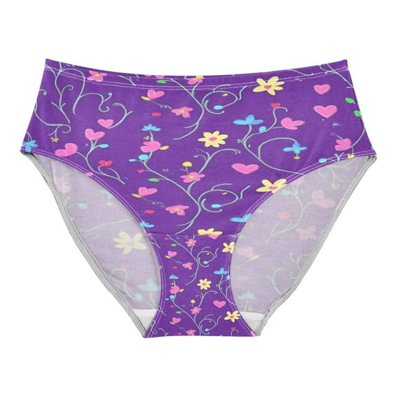 Women's Underwear Small Pink Hearts Hipster Panties Underwear for women, Large