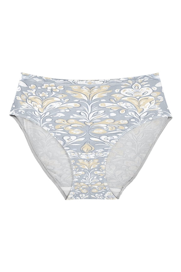 Women's Underwear Traditional Pattern Hipster Panties Underwear for women, Large