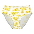 thumbnail image 1 of Women's Underwear Yellow Cheese Pattern Hipster Panties Underwear for women, X-Small, 1 of 9