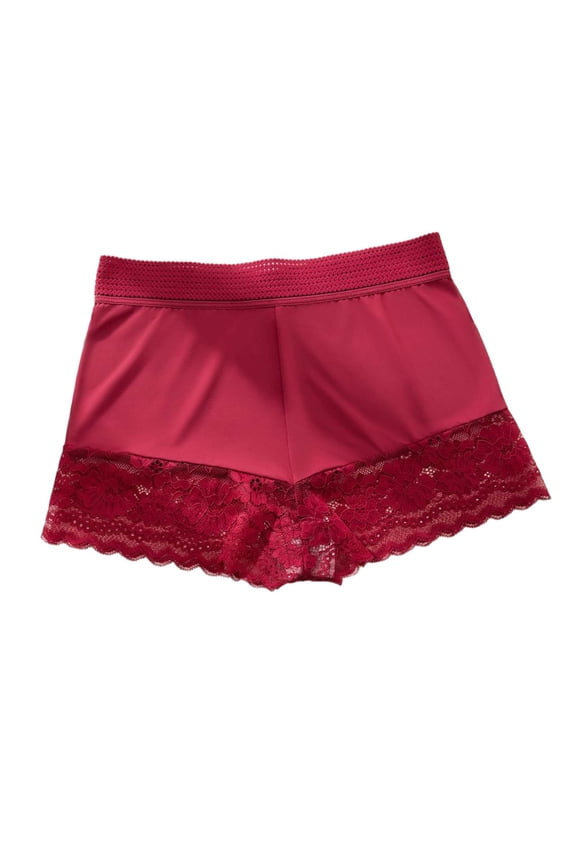Women's Underwear for Dresses Smooth Boyshorts Lace Culottes Slip Skirt Half Seamless Panties