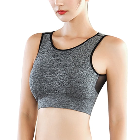 Women's Underwire Mesh Beauty Back Double Layer Sports Bra Proof Fitness Yoga Running Sports Underwear Vest Sports Bra Medium Support Light Support Sports Bra Vs Sports Bra Work Out Cropped Workout