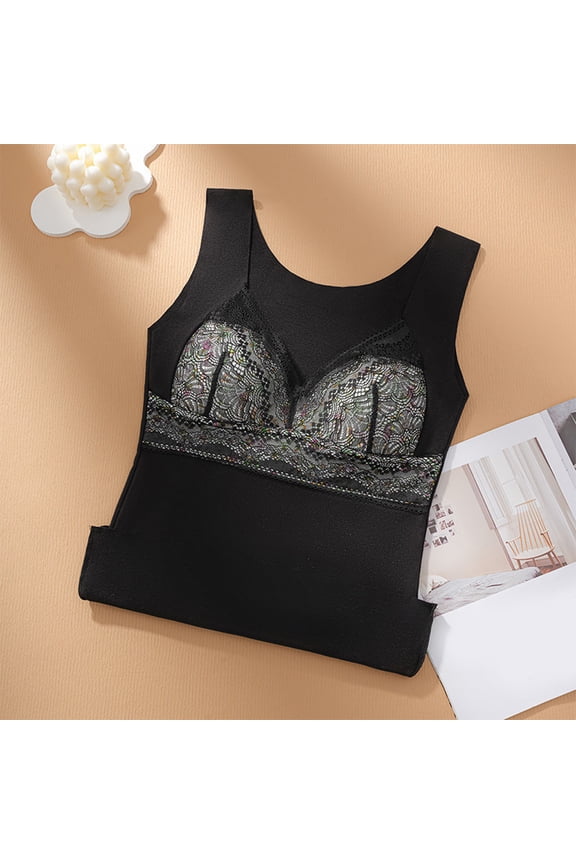 Women's Underwire One Smooth U Light T Shirt Convertible Bra Lace Camisole Women plus Size Crop Top for Women Womens Long Tops for Layering Women Camisole plus Womens Camisoles And Long Crop Top