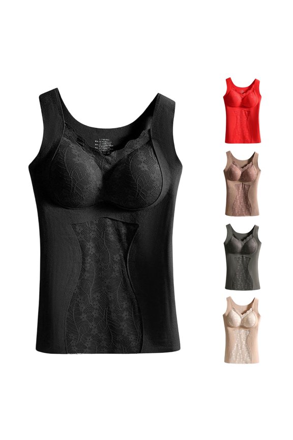 Women's Underwire Smooth U Light T Shirt Convertible Bra Bra Tops for Women with Support Pack Half Camisoles for Layering