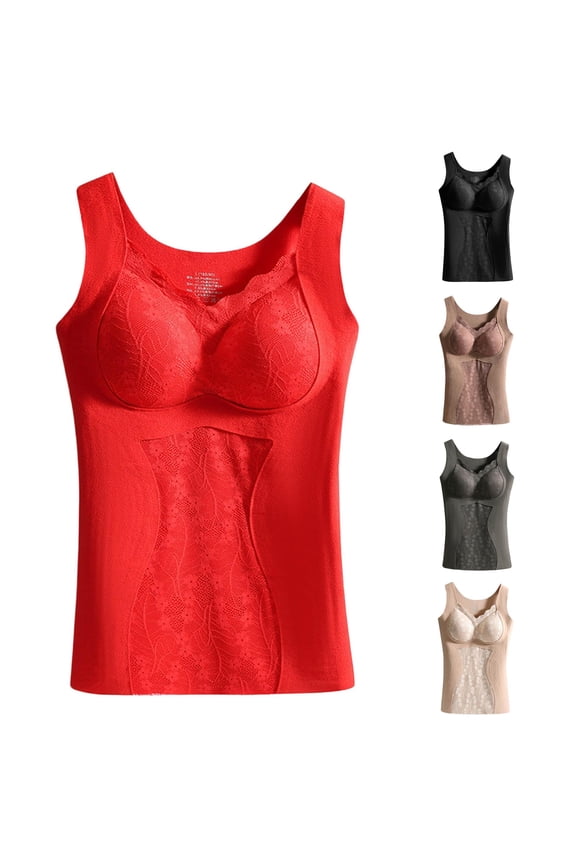 Women's Underwire Smooth U Light T Shirt Convertible Bra Bra Tops for Women with Support Pack Half Camisoles for Layering