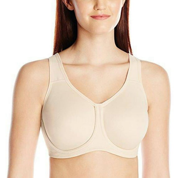 Women's Underwire Sport Bra,Naturally Nude,34C