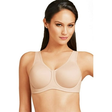 Women's Underwire Sport Bra,Naturally Nude,34DD