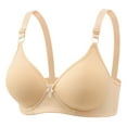 thumbnail image 1 of Women's Underwire T-Shirt Bra - Light Support Convertible Bra with Smooth Seamless Design, 1 of 7