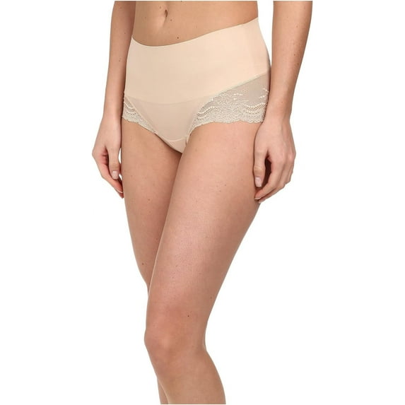 Women's Undie-Tectable¿ Lace Hi-Hipster Panty Soft Nude Medium