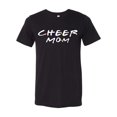 thumbnail image 1 of Women's Unisex Friends Inspired Cheer Mom Short Sleeve T-shirt-Black Triblend-large, 1 of 4