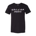 thumbnail image 1 of Women's Unisex Friends Inspired Soccer Mom Short Sleeve T-shirt-Black Triblend-xxl, 1 of 4