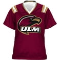 thumbnail image 1 of Women's University of Louisiana at Monroe Goal Line Football Fan Jersey, 1 of 6