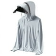 thumbnail image 1 of Girls Jacket Upf50+ Ice Silk Sun Clothing Summer Outdoor Cycling Hat Brim Sun Clothing Cardigan Jacket, 1 of 9