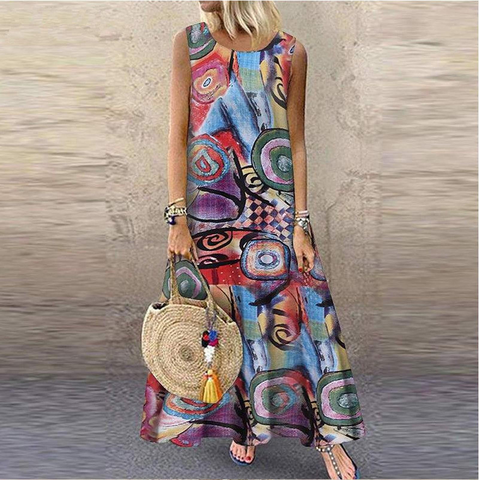 Women's Urban Casual Summer New Style Graffiti Printed Sleeveless Vest ...