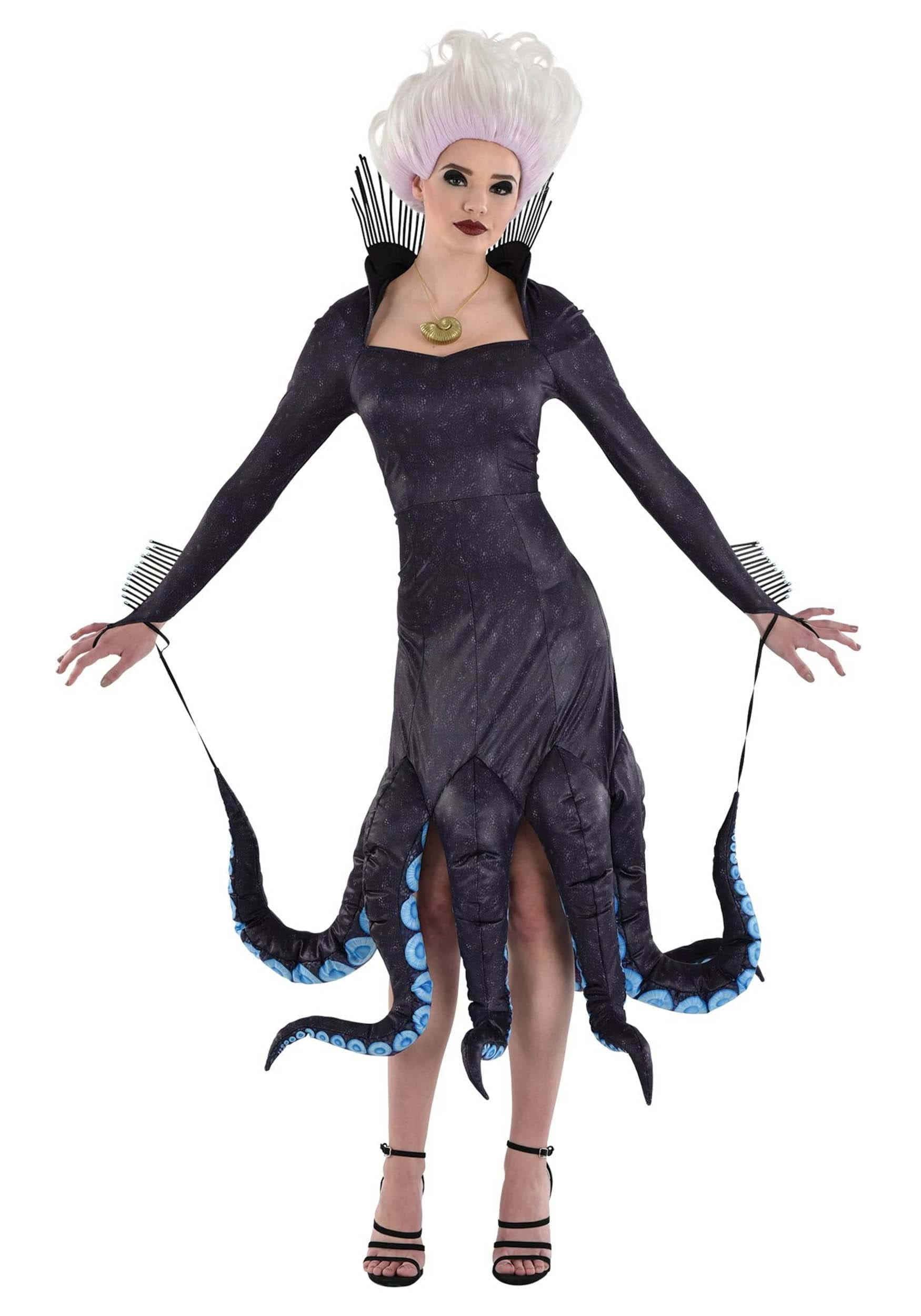 Girls Deluxe Black Maleficent Christening Gown Costume