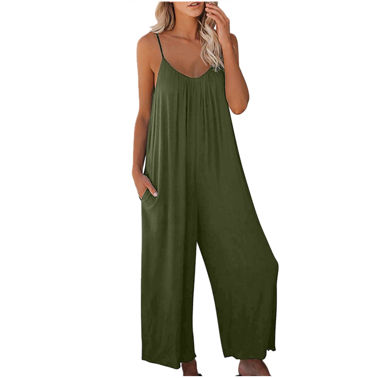 Womens Hip Hop Jumper Overalls Strappy Loose Baggy Romper Oversize Ladies  Dungarees Jumpsuit Pockets Tank Backless Pants Womens Jumpsuits & From  Chuqia, $27.53 | DHgate.Com