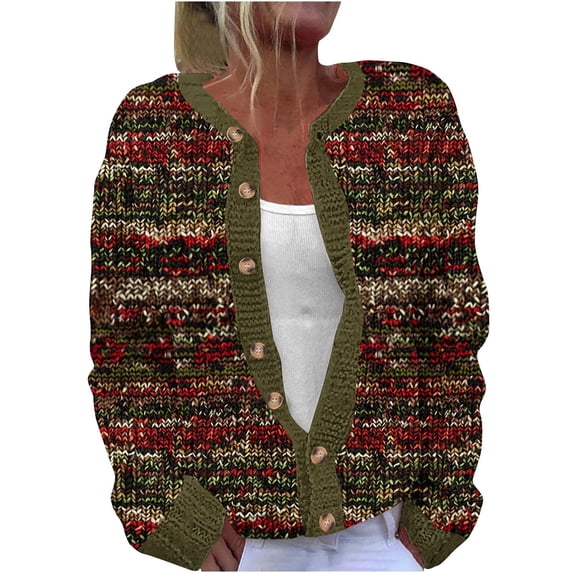 Women's V Neck Long Sleeve Coat Hollow Out Cardigan – Lightweight Casual Knit Jacket for Home or Office Layering