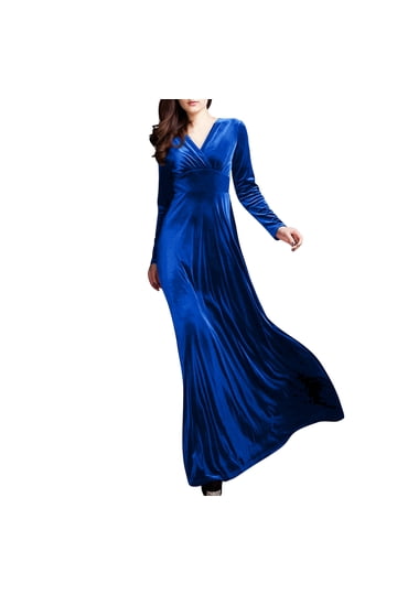Shop Blue Velvet Dresses for Women