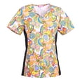 thumbnail image 1 of Women’s V-Neck Scrub Top, 1 of 3