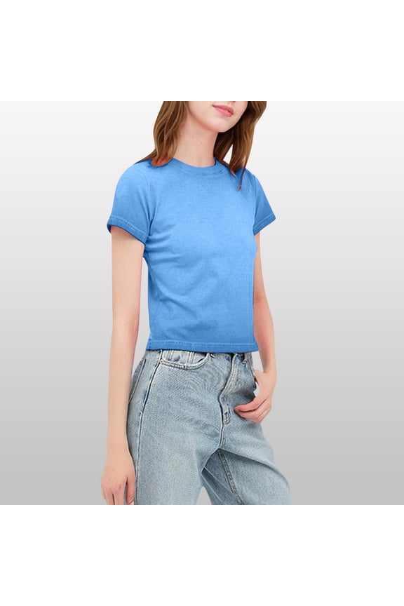 Women's V-Neck T-Shirt, Loose Fit Casual Top, Soft Stretch Nylon Spandex Blend, Versatile Everyday Shirt