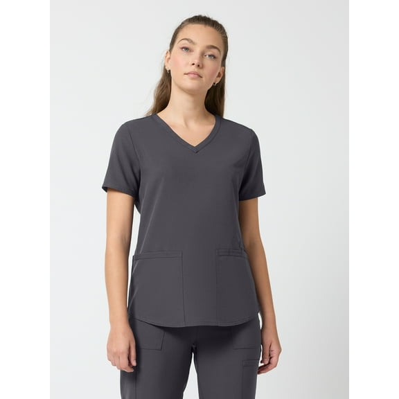 Scrubstar Core Essentials Women’s V-Neck Scrub Top, Sizes XS–3XL