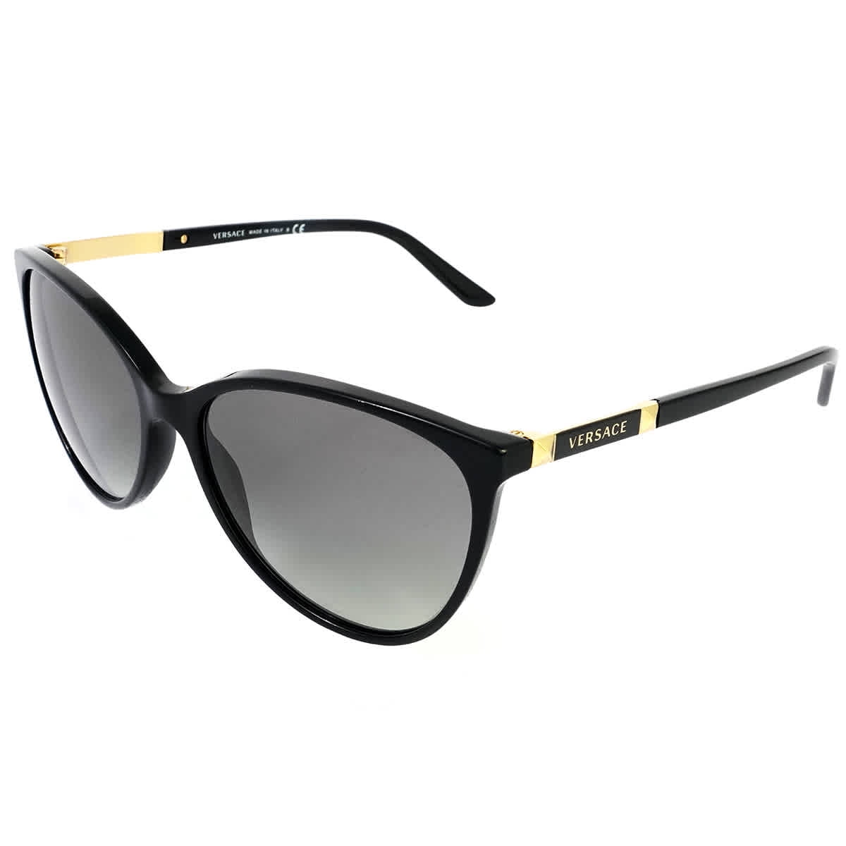 Women's VE4260-GB1/11-58 Black Cat Eye Sunglasses - Walmart.com