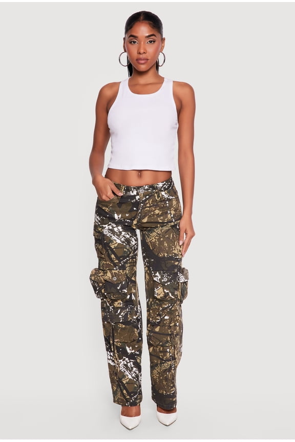 Women's VIP Tree Camo Straight Leg Utility Pants