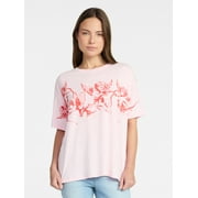 Valentine's Day Women's Cupid Cluster Graphic Tee from Way to Celebrate, Sizes S-XXXL
