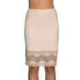 thumbnail image 1 of Women's Vanity Fair 1174122 Lace Trim 22 Inch Half Slip (Damask Neutral 2X), 1 of 1