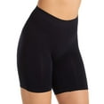 thumbnail image 1 of Women's Vanity Fair 12750E Seamless Smoothing Slip Short (Midnight Black M), 1 of 3