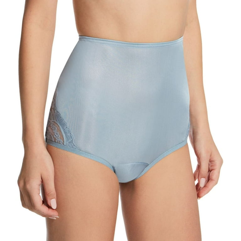 Women's Vanity Fair 13001 Lace Nouveau Brief Panty (Seaside Mist 12) 