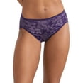 thumbnail image 1 of Women's Vanity Fair 13108 Illumination Hi-Cut Brief Panty (Aura Print 10), 1 of 2