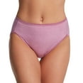 thumbnail image 1 of Women's Vanity Fair 13108 Illumination Hi-Cut Brief Panty (Lilac Bouquet 7), 1 of 4