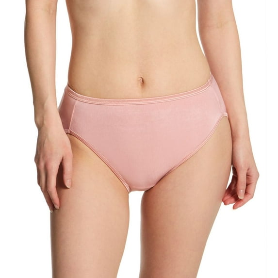 Women's Vanity Fair 13108 Illumination Hi-Cut Brief Panty (Tenderness 7)
